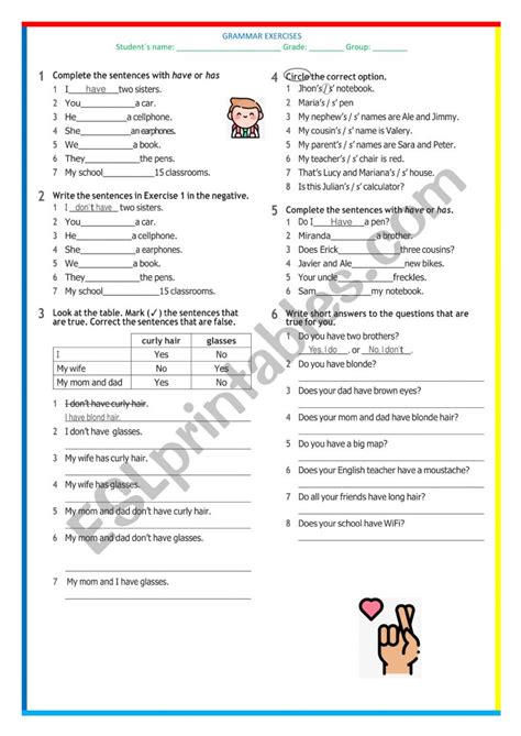 Basic Grammar Esl Worksheet By Javale