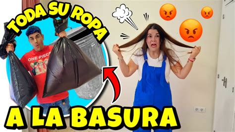 Broma Epica A Mi Novia Tiro Toda Su Ropa A La Basura Sorpresa Final