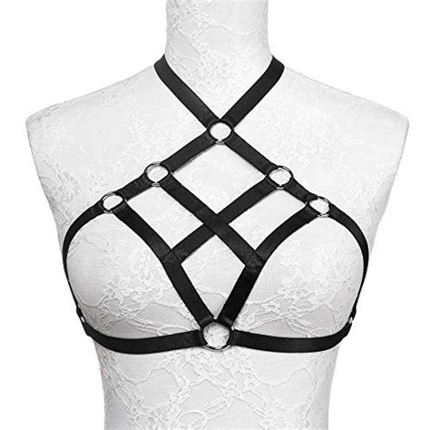 Jelinda Soutien Gorge Cage Harnais Pour Femmes Vider Haut Cupless