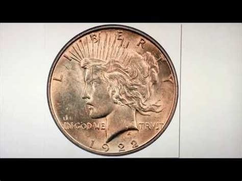 Top 5 most valuable Peace Dollar varieties - YouTube | Peace dollar ...