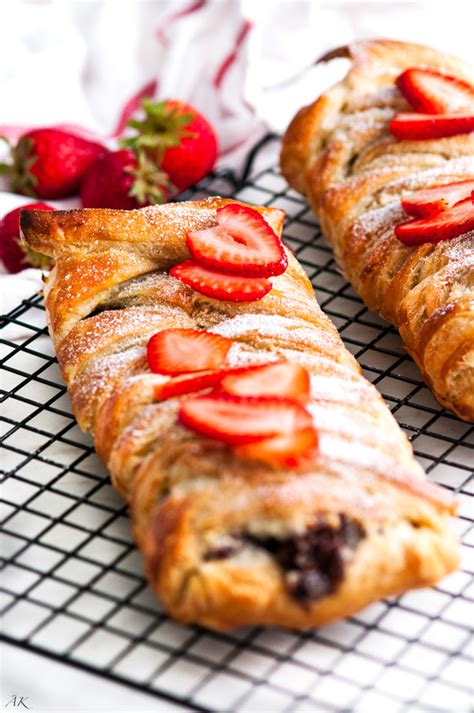 Chocolate Stuffed Puff Pastry Braid Aberdeens Kitchen