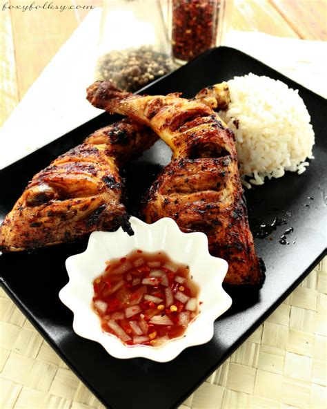 Chicken Inasal Filipino Barbecue Chicken Foxy Folksy