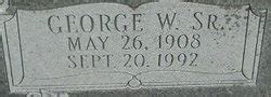 George W Freeze Sr M Morial Find A Grave