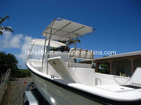 CE Approved 7 6m Panga Boat 25FT Fiberglass Sport Fishing Boat China