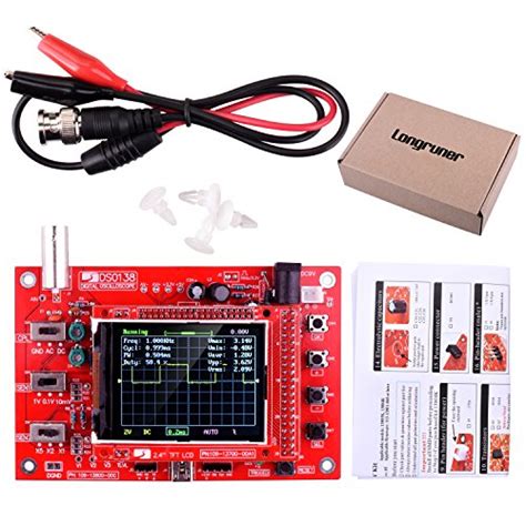 Longruner DSO138 Open Source 2 4 TFT Digital Oscilloscope Kit 1Msps