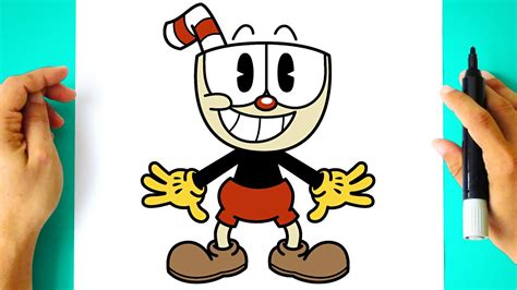 Como Desenhar O Cuphead Como Dibujar A Cuphead How To Draw Cuphead