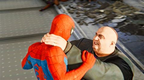 Marvel S Spider Man PS4 Boss Fight 1 Kingpin Wilson Fisk No