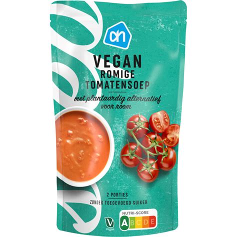 Albert Heijn Vegan Romige Tomatensoep Zak 570 Ml Dutchfoodexpress