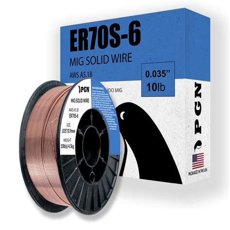 Pgn Solid Mig Welding Wire Er70s 6 035 Inch 10