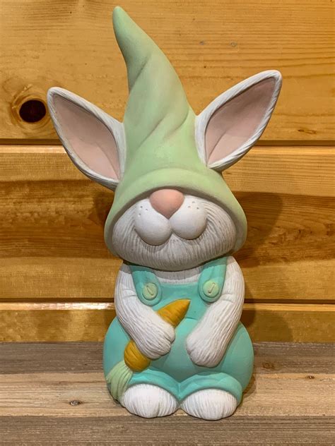 Gnome Bunny Measures Approx H X W This Is A Stock Photo Simple