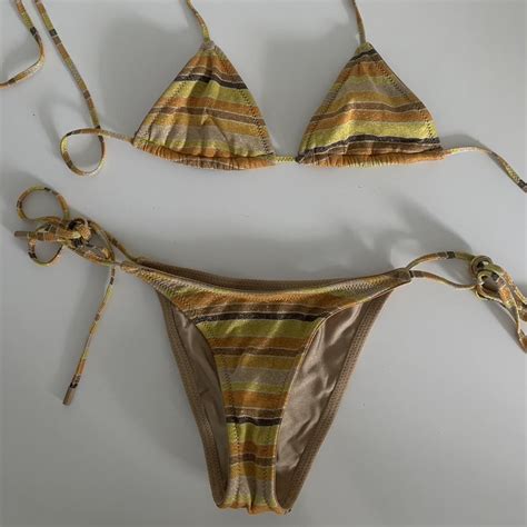 TRIANGL VINCA ALORA BIKINI SET Top And Bottoms Size Depop