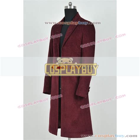 Doctor Who 4th Fourth Dr Tom Baker Daily Uniform Cosplay Costume Trench ...