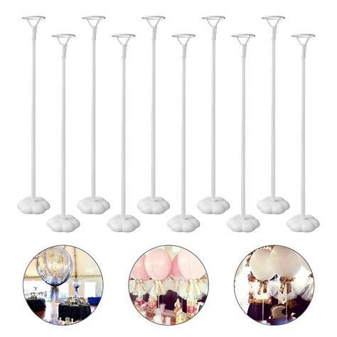 Sakolla Balloon Stick Stand Sets Balloon Base With Pole And Cup