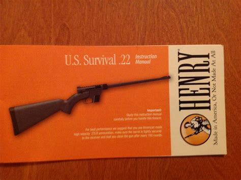 How to assemble a henry u.s. survival .22 long rifle - B+C Guides