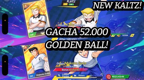 FINALLY KALTZ JY GACHA 52 000 GOLDENBALL FOR 3 KALTZ CAPTAIN TSUBASA