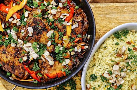 Steam Combi Recipe Chicken Tagine With Lemon Parsley Couscous