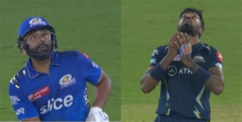 Rohit Sharma समोर भारी ठरला Hardik Pandya पाहा व्हिडिओ Ipl 2023 Gt Vs