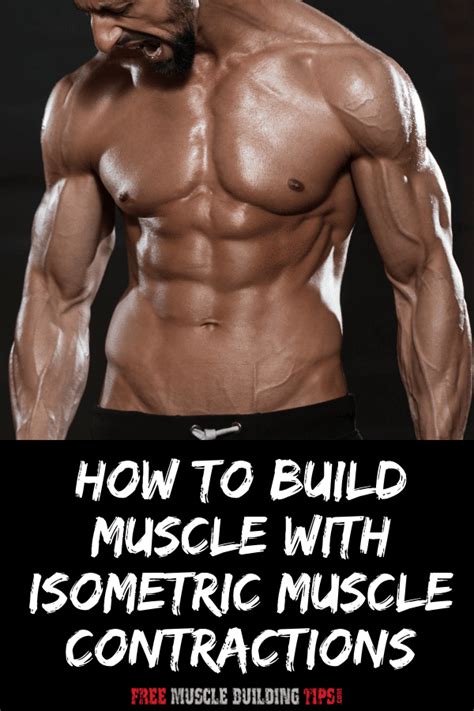 Isometric Muscle Contractions to Build Muscle | Free Muscle Building Tips