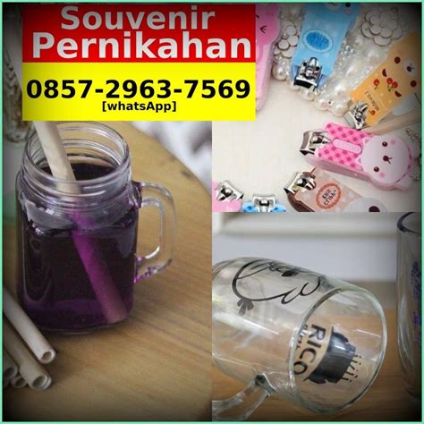 Contoh Souvenir Pernikahan Dan Harganya Souvenir Pernikahan Sedotan