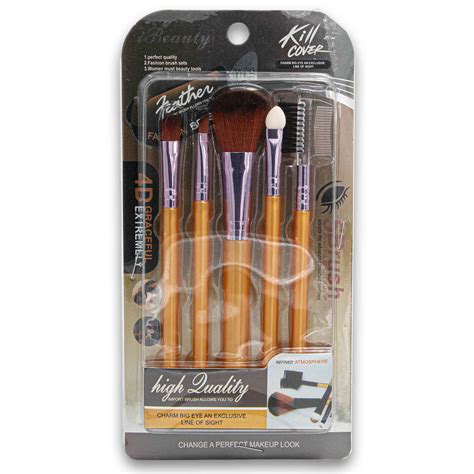 Beautiful Beauty Makeup Brush Set 5 Piece Cosmetic Connection