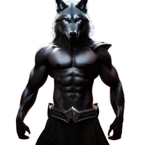 Muscular wolf by Walking-With-Dragons on DeviantArt