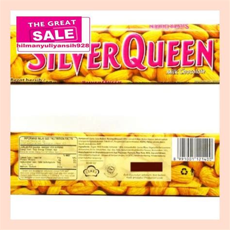 Jual S50mra Silverqueen 68 Gram Coklat Susu Mede Almond Paling