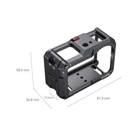 SmallRig Cage For DJI Osmo Action 4 3 4119B