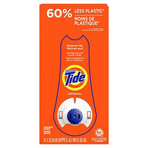 Tide Laundry Detergent Liquid Soap Eco Box Ultra Concentrated High