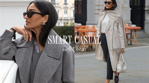 Smart Casual Outfit Ideas Winter Lookbook Youtube