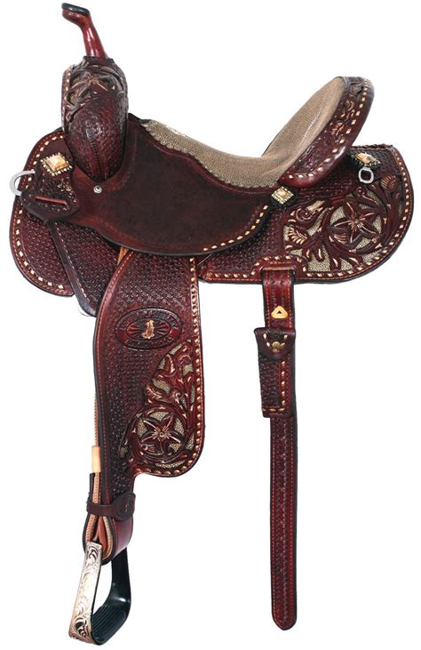 Double T Western Saddle Barrel Saddle Barrel Racing Saddles Horse