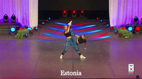 Hip Hop Doubles Icu World Cheerleading Championships Team Estonia