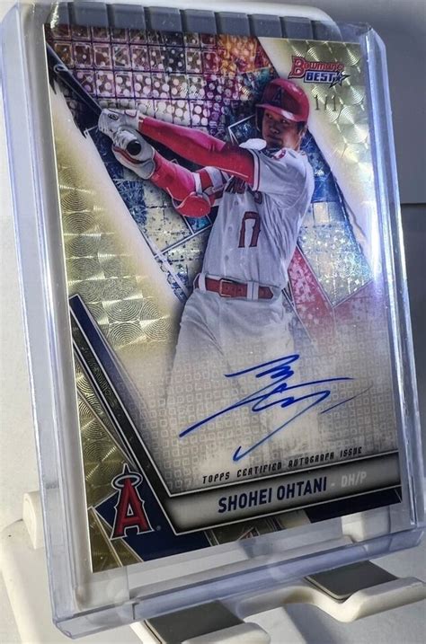 Shohei Ohtani 2019 Bowmans Best Superfractor 1 1 AUTO One Of One EBay