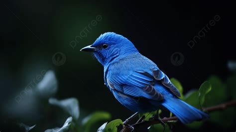 Blue Bird Wallpaper Nature Background, Blue Bird Tarsiger, Bird, Beak ...