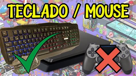 😜👉cÓmo Usar Teclado Y RatÓn En Ps4 😜👉jugar Con Teclado Y Mouse En Ps4