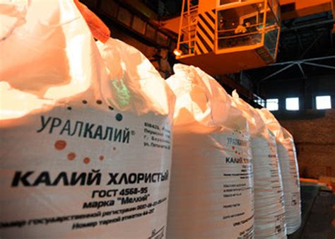 Уралкалий» подписал соглашение о поставке хлористого калия в Китай» в ...