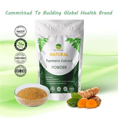 Naturalturmeric Extract Powder Javanese Ginger Antioxidation And