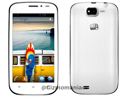 Micromax Bolt A With Inch Display Listed On Official Website