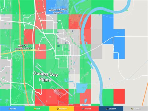 Bellevue Neighborhood Map