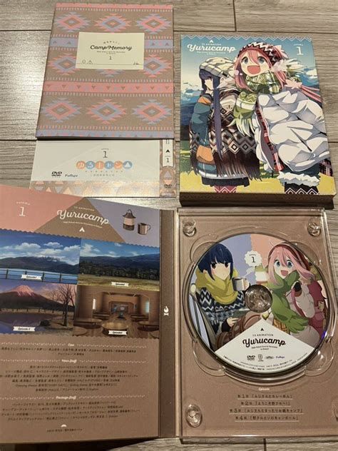 Yahooオークション ゆるキャン 初回限定dvd全3巻セット ゆるキャン