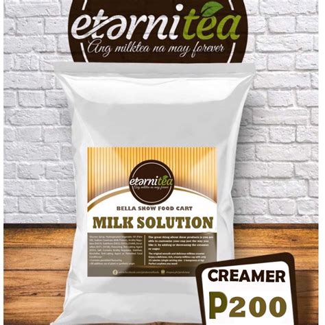 Milk Solution L Eternitea Milk Tea Shopee Philippines