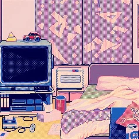 Scene Pixel uploaded by ノウイ on We Heart It Pokemon Vaporwave