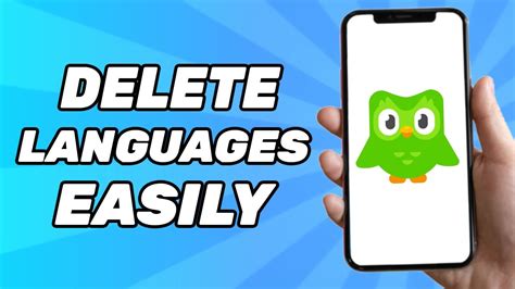 How To Delete Languages On Duolingo Youtube