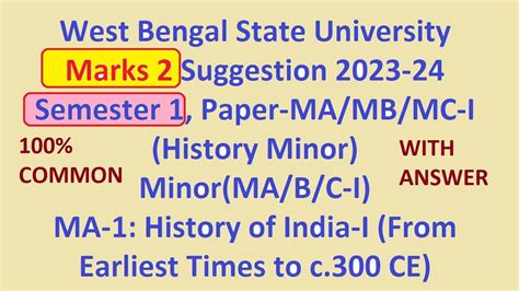 Wbsu St Semester History Saq Suggestion Common Ma