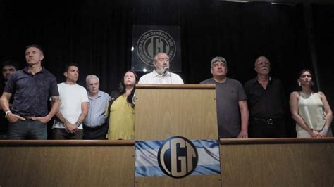 La Cgt Da Por Cerrado El Diálogo Con El Gobierno Y Se Endurece En La Calle Perfil