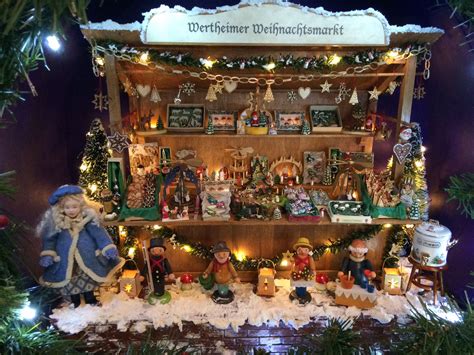 Miniature German Christmas Market Stall Market Stalls Pinterest