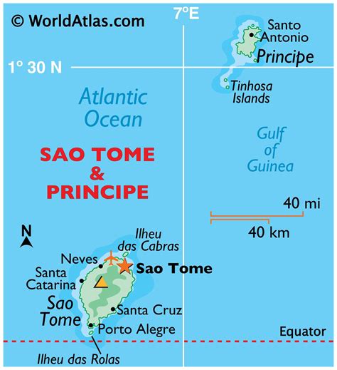 Sao Tome And Principe Maps Facts World Atlas