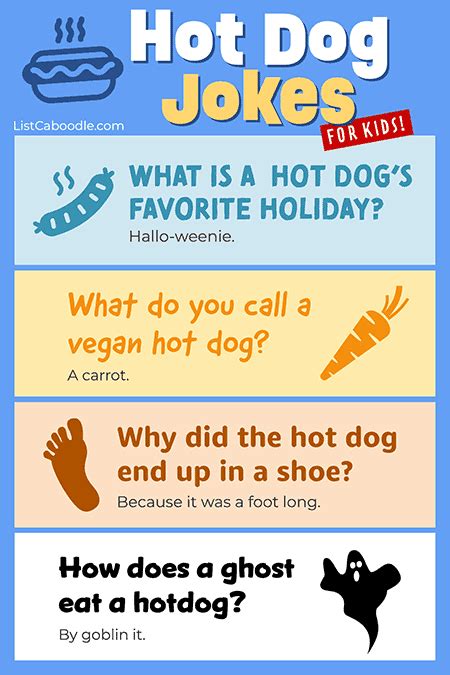 50 Hot Dog Jokes For Kids Take A Bite