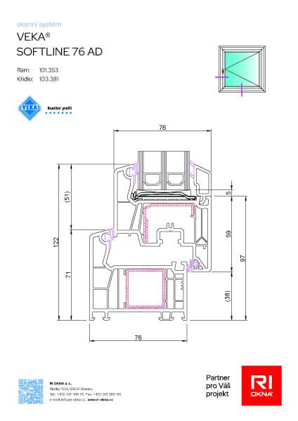 Veka Softline Ad Okno Ri Okna