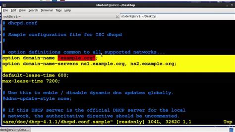 Linux Sys Admin II Week 3 Configure Networking DHCP Part 1 YouTube