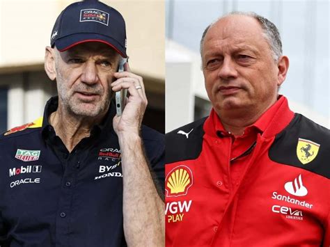 Adrian Newey Reportedly Set To Meet Ferrari Boss Fred Vasseur After Red